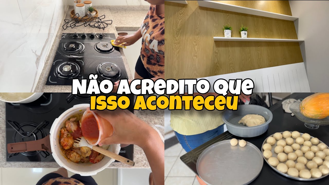 ESTAMOS COM VISITA EM CASA | MANTENDO A CASA EM ORDEM | SEM ÁGUA 😔 | PÃO DE QUEIJO   DELICIOSO