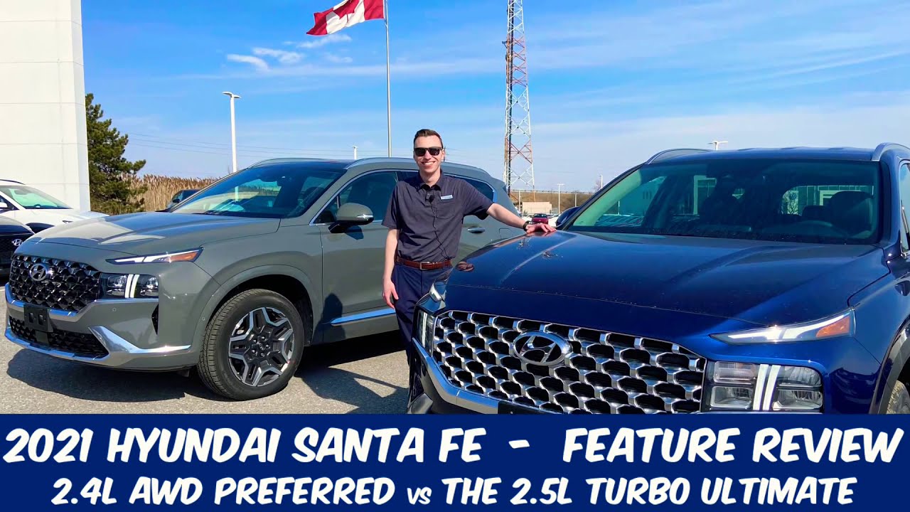 2021 Santa Fe Trim Comparison - Preferred vs Ultimate Calligraphy