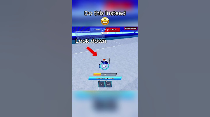 The best way to score goals (Roblox blue lock Tips) #roblox #bluelock #football #tips