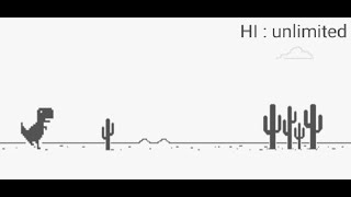 How to run the Dinosaur game without any struggle ! | program | change code | hack | teach techno screenshot 5