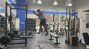 Split Stance Depth Drop Jump for Height | CRJ Performance