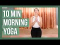 10 min Morning Yoga - Full Body Vinyasa Flow ALL LEVELS