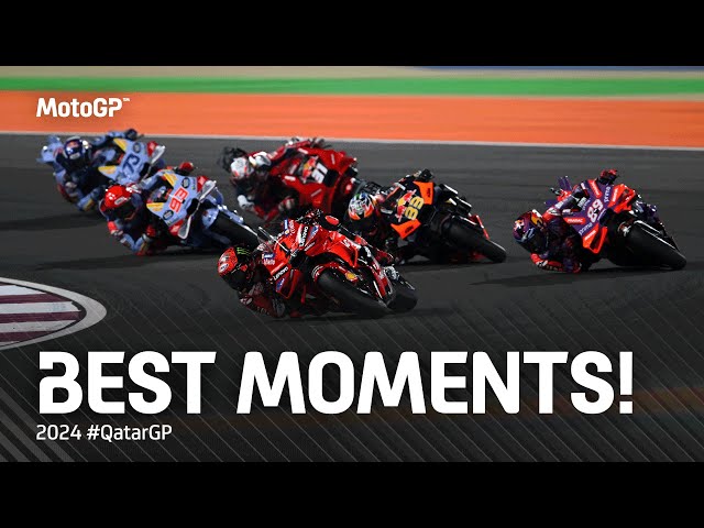 Best MotoGP™ Moments! 🔥 | 2024 #QatarGP class=