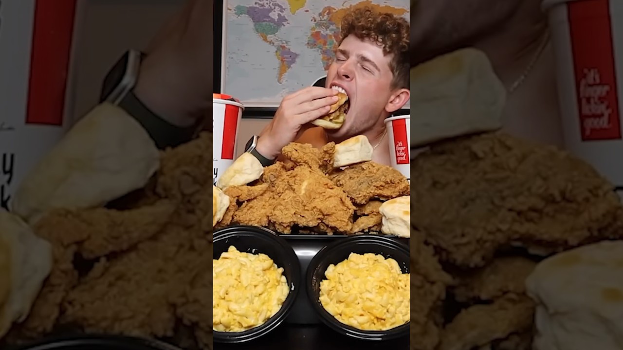 I Ate Nikocado Avocado&rsquo;s KFC Order!