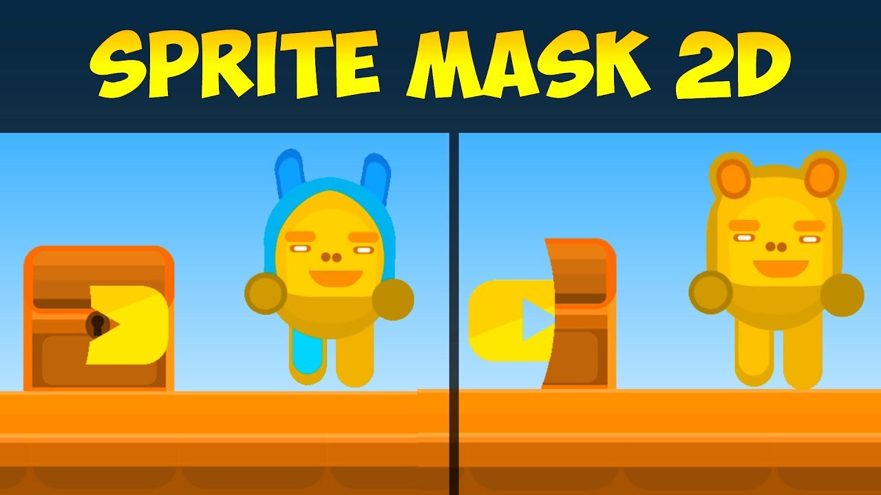 Sprite Mask 2D | Урок Unity - YouTube