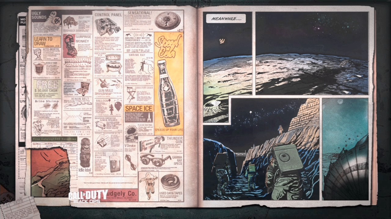 Call of Duty Black Ops: Moon Loading Screen - YouTube