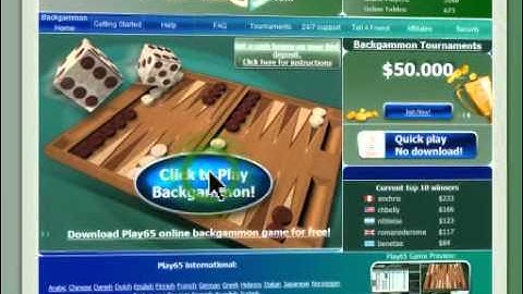 Download Backgammon Software