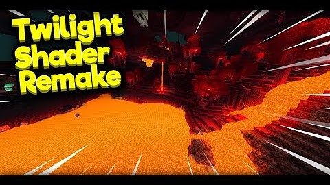 Realistic Shader for 1.16x | Twilight Shader Remake MCPE 1.16x