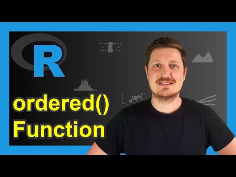 Convert & Create Ordered Factor in R (3 Examples) | ordered & is.ordered | Check for Sorted Values