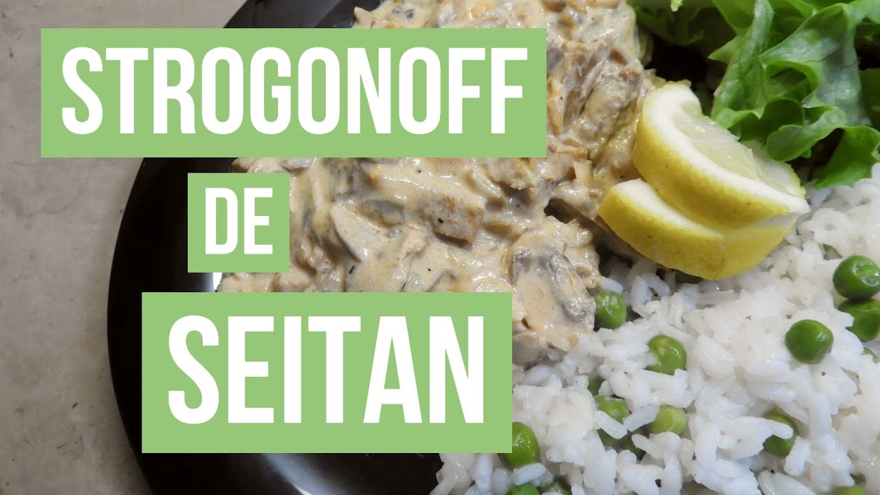 STROGONOFF DE SEITAN | Fácil e Barato