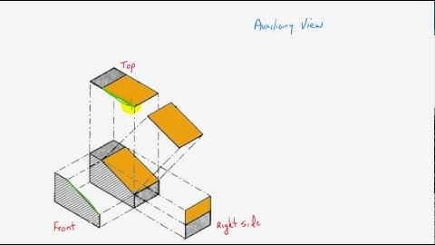 Blue Print Reading - Auxiliary, section and detail views
