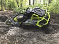 2020 Can am outlander xmr 850 hitting a few holes