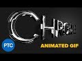 Make a 3D CHROME TEXT Effect and Turn It Into a Rotating ANIMATED GIF - Photoshop Tutorial