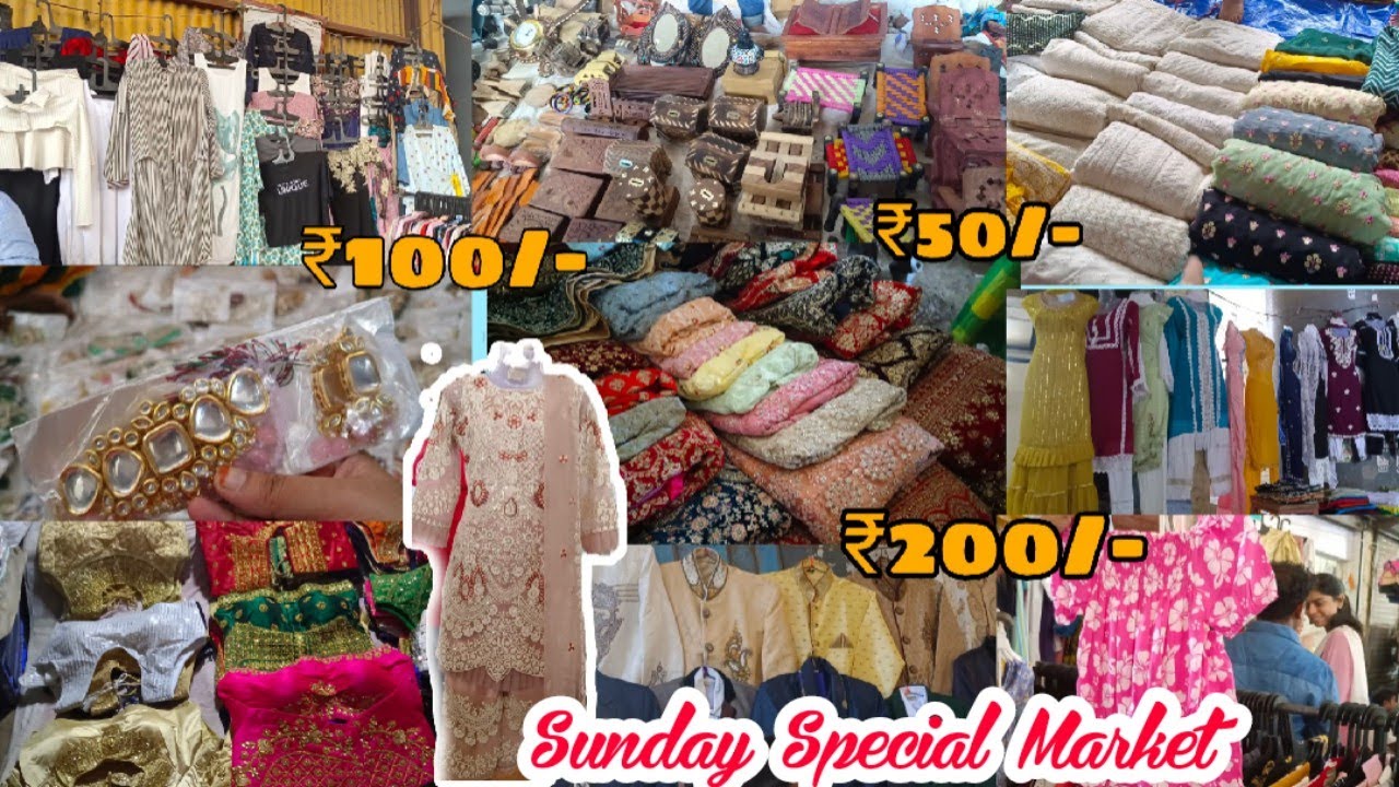 Jogeshwari Special Sunday Market Sabse Sasta Market Jogeshwari