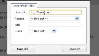 Adding Links and a Blog Roll