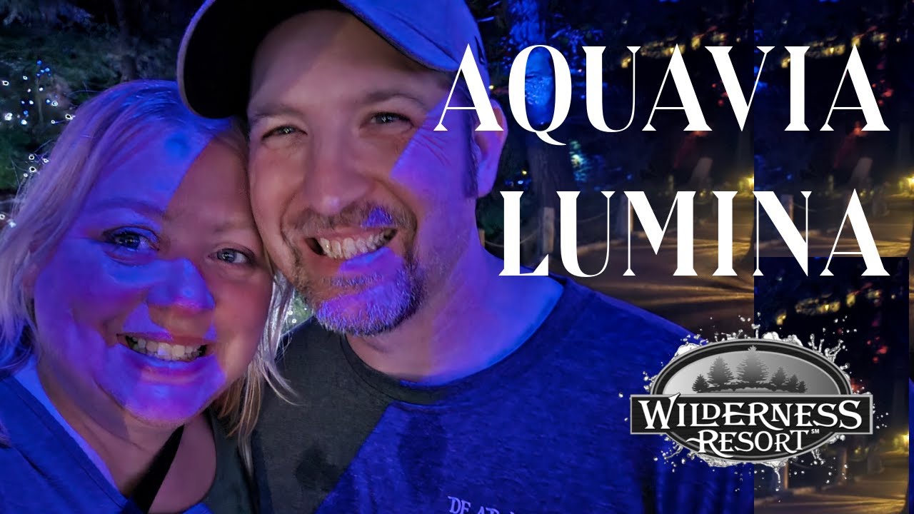 Aquavia Lumina Wisconsin Dells ✨ Волшебная ночная прогулка с огнями, музыкой и семейным отдыхом