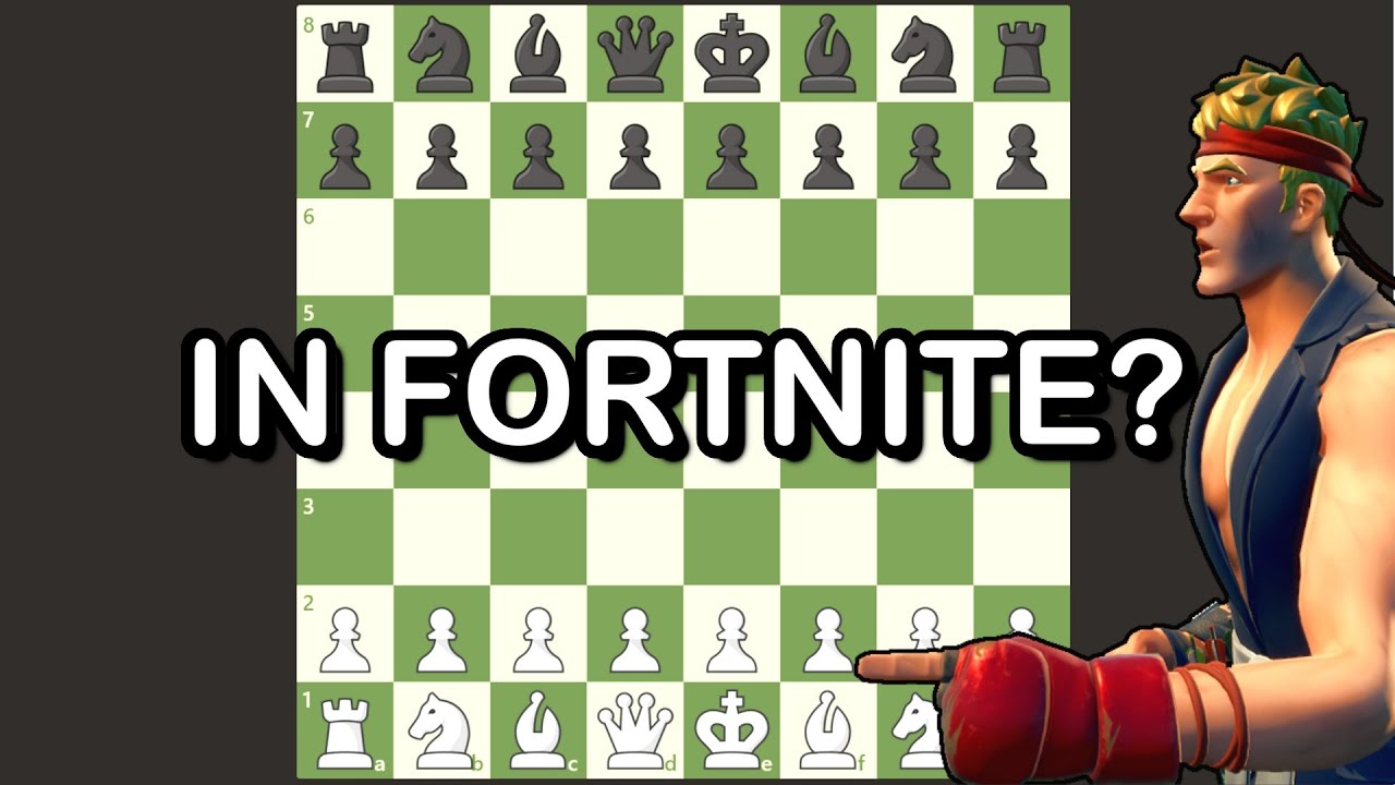 I made fully working Chess in fortnite creative! There's