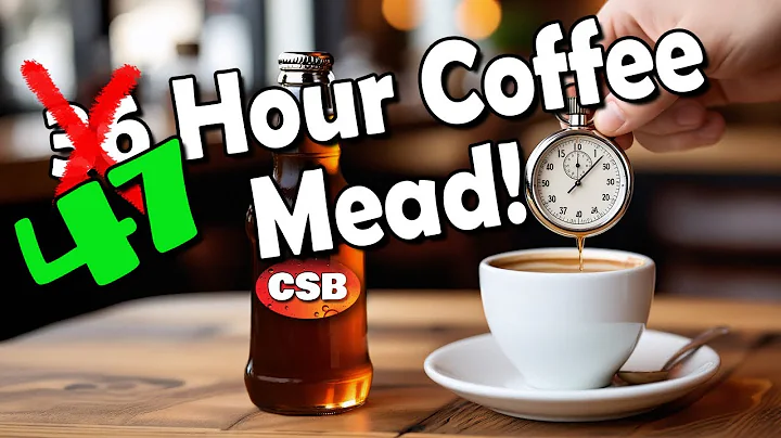 We Didn't Think THIS Would Work!  36 Hour Coffee Mead