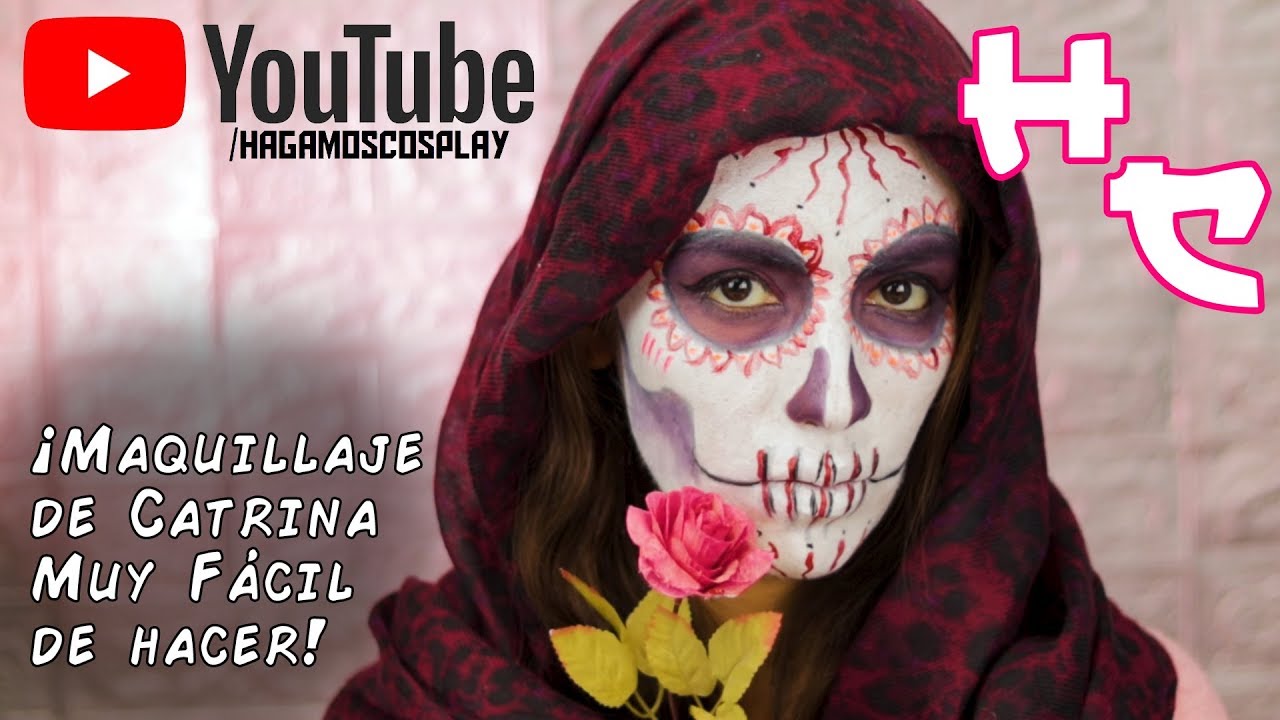 ¡Hagamos un maquillaje de Catrina muy fácil de hacer!