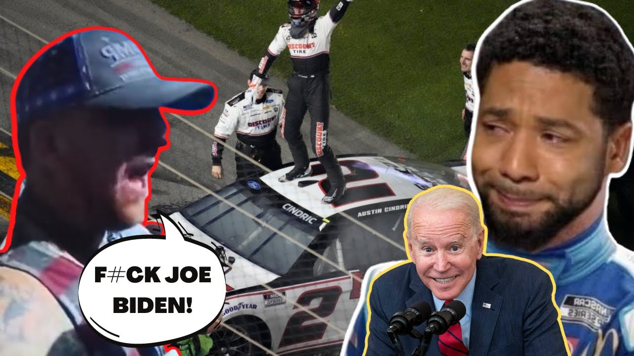 Nascar Fan Says "F#CK JOE BIDEN" on LIVE TV at Daytona 500! Bubba Wallace COMES UP SHORT!