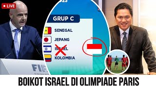 DI PUTUSKAN MALAM INI❗FIFA Resmi Coret Israel Dari Olimpiade Paris 2024, karna hal ini ?