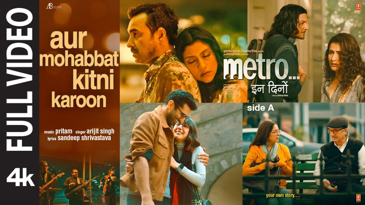 Aur Mohabbat Kitni Karoon | Arijit Singh | Metro…In Dino | Pritam |Anurag B | Bhushan K