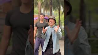 Every little help counts | MUSCLE MAN | #namphuong #muscleman #funny #shorts #hero #kindness