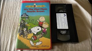 It’s The Pied Piper, Charlie Brown 2000 VHS