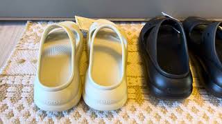 Love These Crocs Clic Crush Women Sandals Black And Bone Color