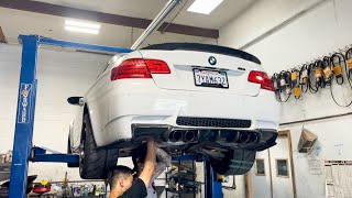 Full BORLA ATAK Exhaust on MY E92 M3 (GINTANI TUNE)