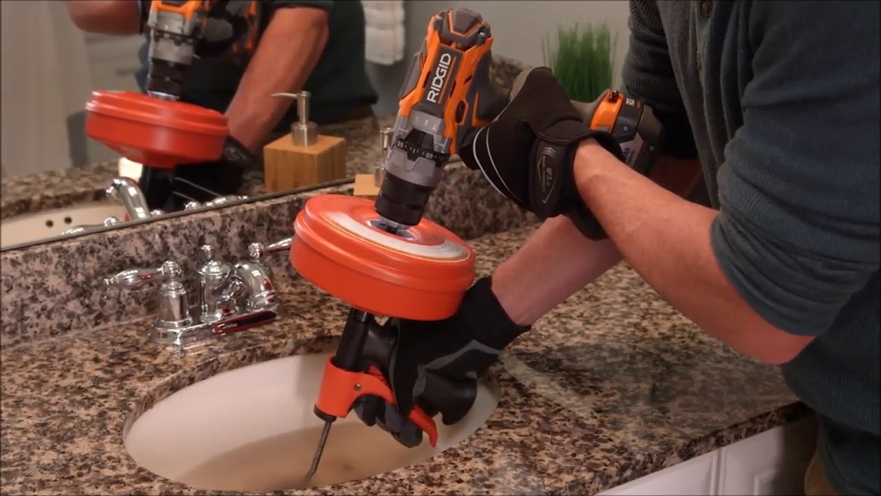 RIDGID Spin+ ontstoppingsmachine - YouTube