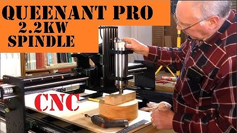 Part 6 QueenAnt PRO V2 Super  Enhanced CNC Router fitting a 2 2kw spindle and more