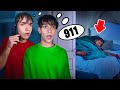Lucas and Marcus! We CAUGHT Intruder Sleeping in My Bed