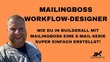 Builderall 4.0 Mailingboss Workflow Designer einfach anwenden. Die e-Mailmarketing alternative