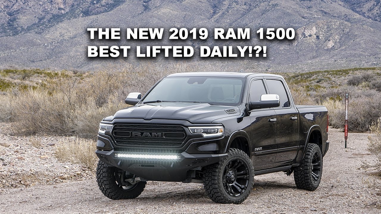 BEST LIFTED DAILY DRIVER?!? 2019 RAM 1500 WITH A CUSTOM 3.5" LIFT KIT -  YouTube