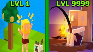 Xây Dựng 1 Con Thuyền Kiểu Minecraft Trông Râu Câu Cá Tìm Đảo - Idle Arks - Top Game Android Ios screenshot 4