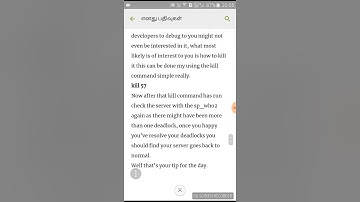 SQLSERVER-HOW TO FIND SQL DEADLOCK and kill the process -realtime issues and solutions?