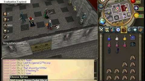 Codeusa Runescape private server somone hacking?