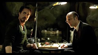 Iron Man (2008) | Deleted Scene | Tony Stark And Yinsen's Intense Moment With The Ten Rings.