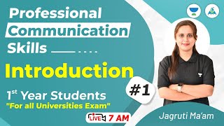 Professional Communication Skills  - Introduction || By Jagruti Mam screenshot 5