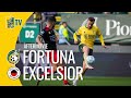 Hattrick sierhuis bij ruime zege tegen excelsior  fortuna sc tv