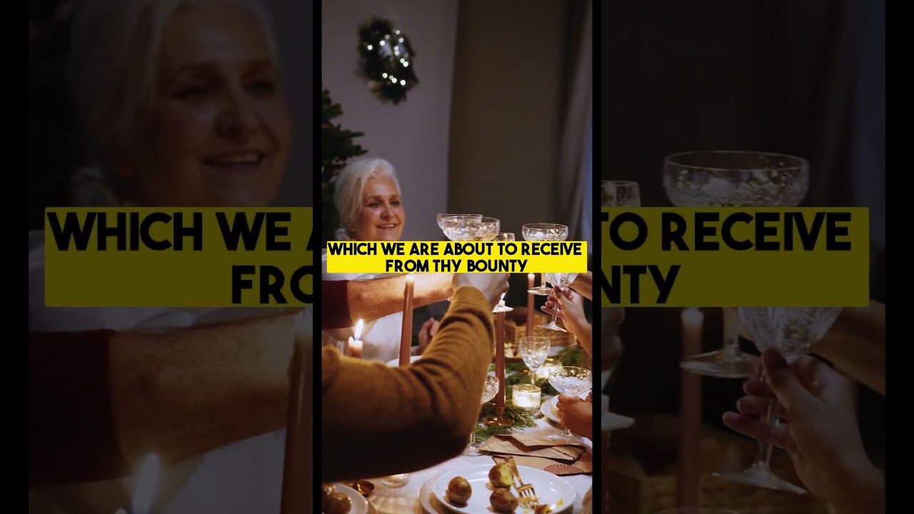 Prayer for Food Before Eating