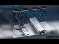 5Gbps USB to Ethernet Adapter RTL8157 Chipset 5000Mbps USB3.2 to RJ45 Network Converter for Laptop S