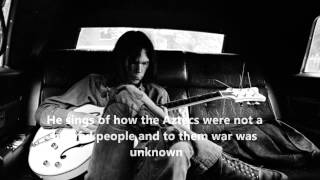 Neil Young - Cortez The Killer w/Lyrics chords