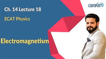 ECAT Physics Live Lecture 18, Ch no 14 (Part 2), Electromagnetism