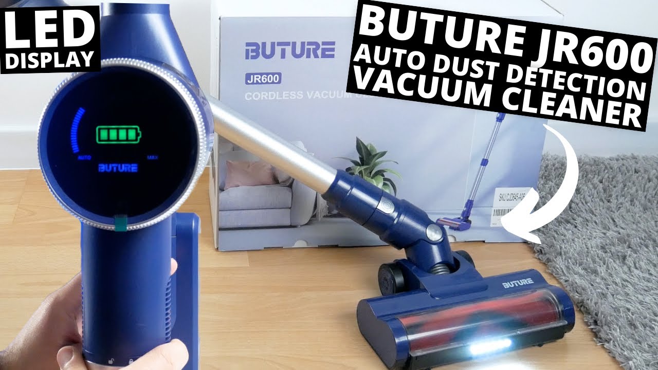 BUTURE JR600 REVIEW: Smart Auto Dust Detection Cordless Vacuum