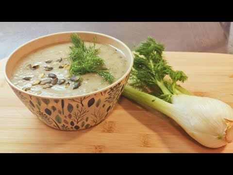 Видео рецепт Крем-суп из фенхеля