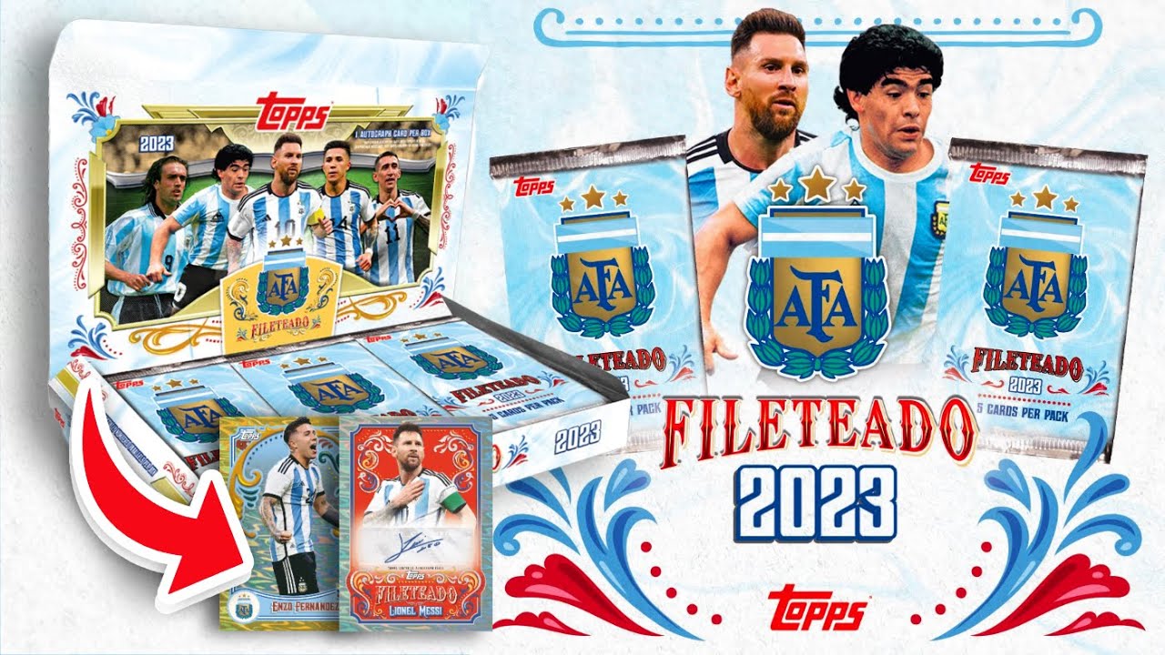 *NEW* TOPPS ARGENTINA FILETEADO 2023 HOBBY BOX OPENING!