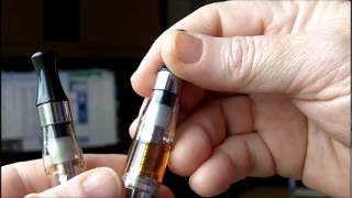 GotVapes Stardust - eSmokeronline Vision Ego Clearomizer Comparison - The Pip