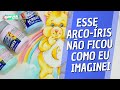 Colorize sua pintura com um ARCO-ÍRIS | Márcia Suelí do Cantinho de Pintura